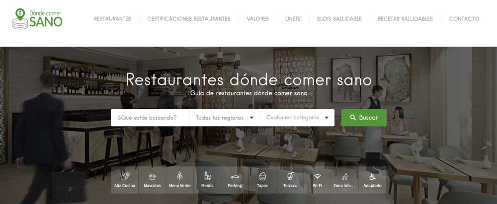 Donde comer sano