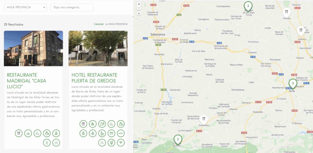 donde comer bien en ávila provincia