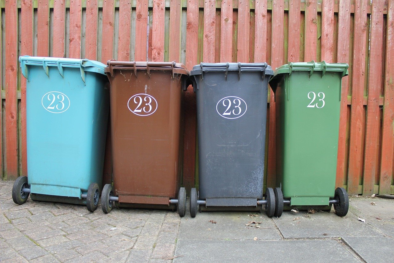 Contenedores de reciclaje: Guía de los colores