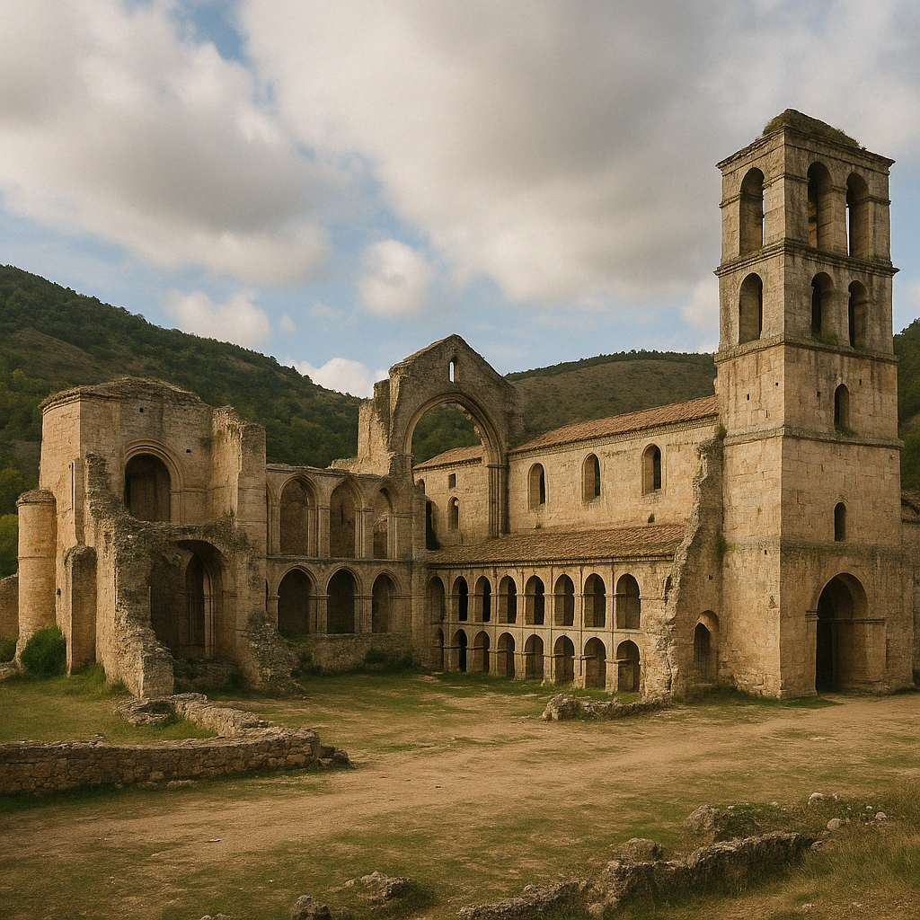 Monasterio de san pedro de arlanza en Burgos