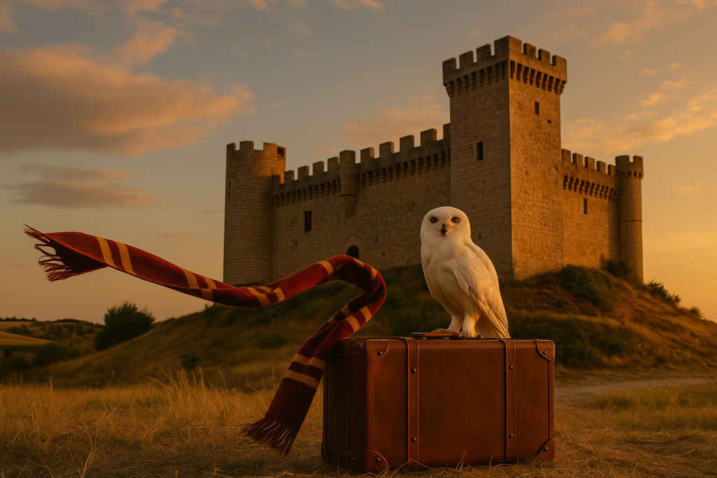 Harry Potter en Valladolid: el castillo encantado que ha transformado Trigueros del Valle 1 harry potter en valladolid
