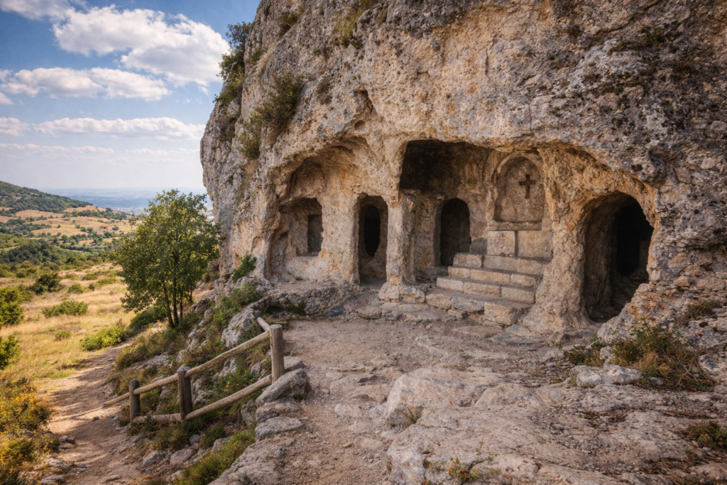 Eremitorio rupestre de San Vicente en Palencia