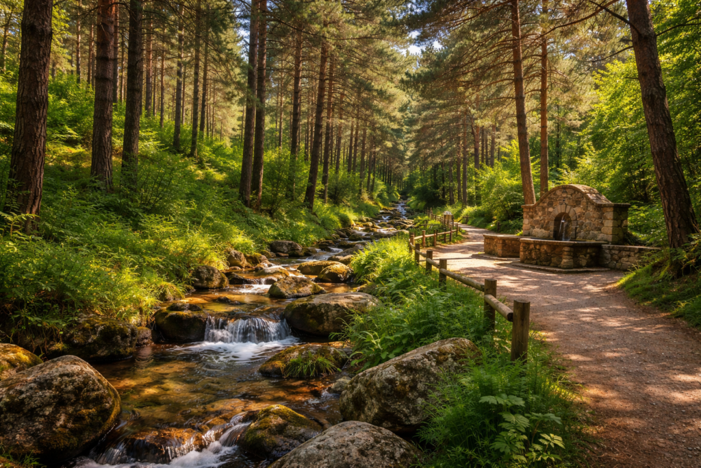 Ruta de las Fuentes de Navafría, Segovia 1 Fuentes de Navafría