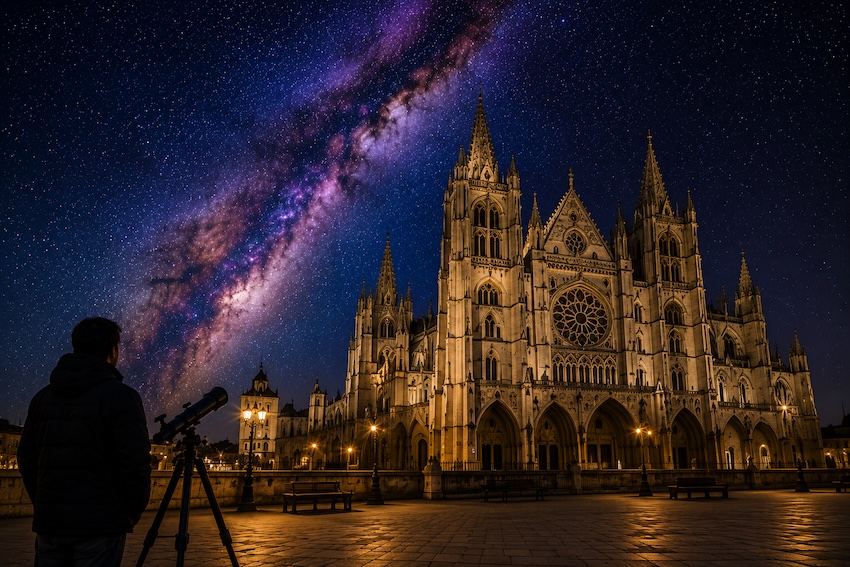 dónde ver estrellas en león