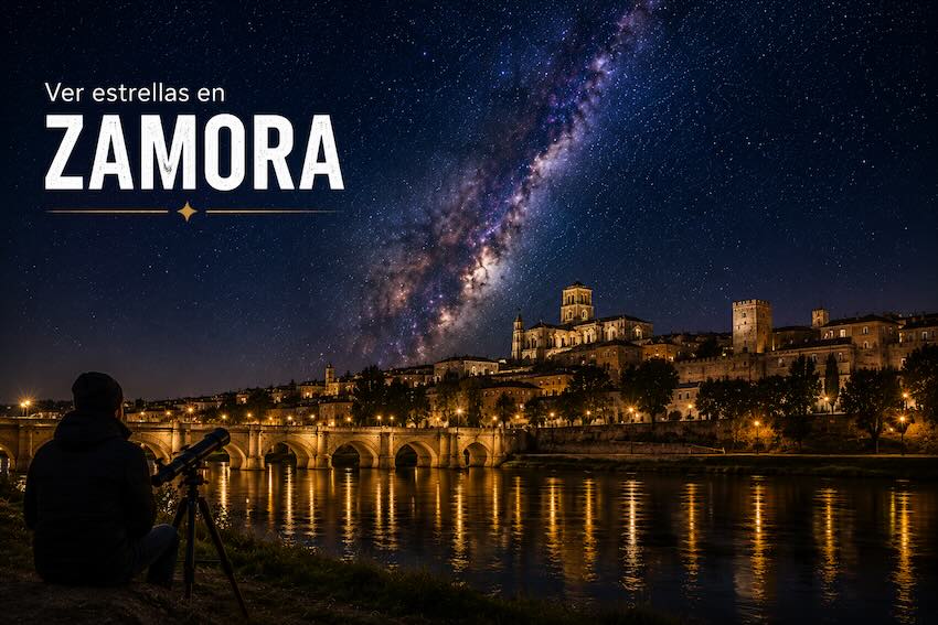 dónde ver estrellas en zamora