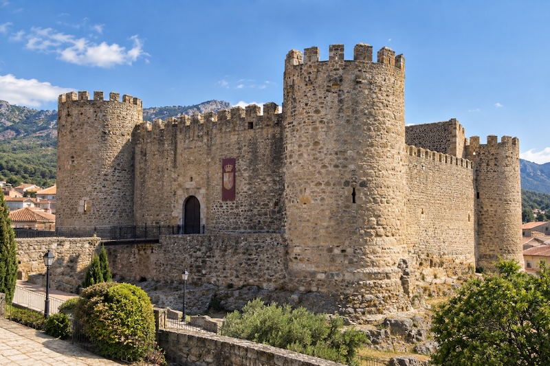 castillo de la adrada avila